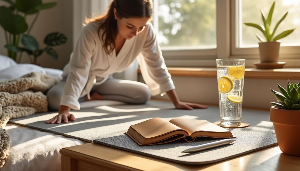 découvrez nos conseils pour adopter une routine bien-être matinale efficace et commencer chaque journée du bon pied, plein d'énergie et de sérénité.