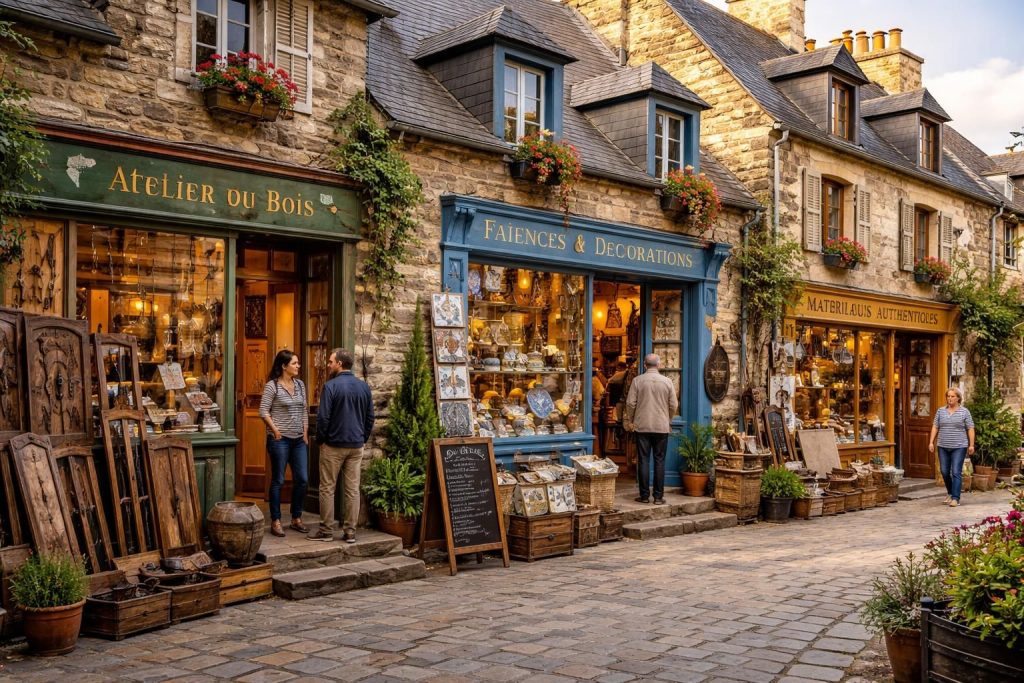 explorez les boutiques bretonnes spécialisées dans les matériaux de rénovation et la décoration authentique pour sublimer votre intérieur avec des produits locaux et traditionnels.