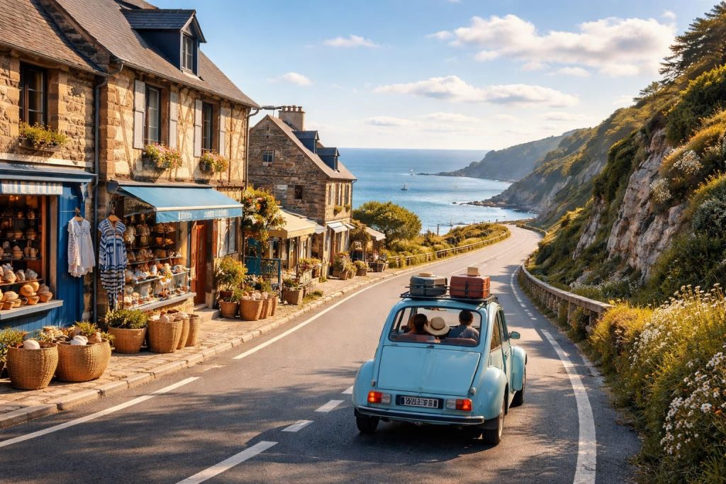 partez en road trip en bretagne pour explorer les boutiques artisanales typiques de saint-malo et quimper, et découvrez des trésors locaux authentiques.