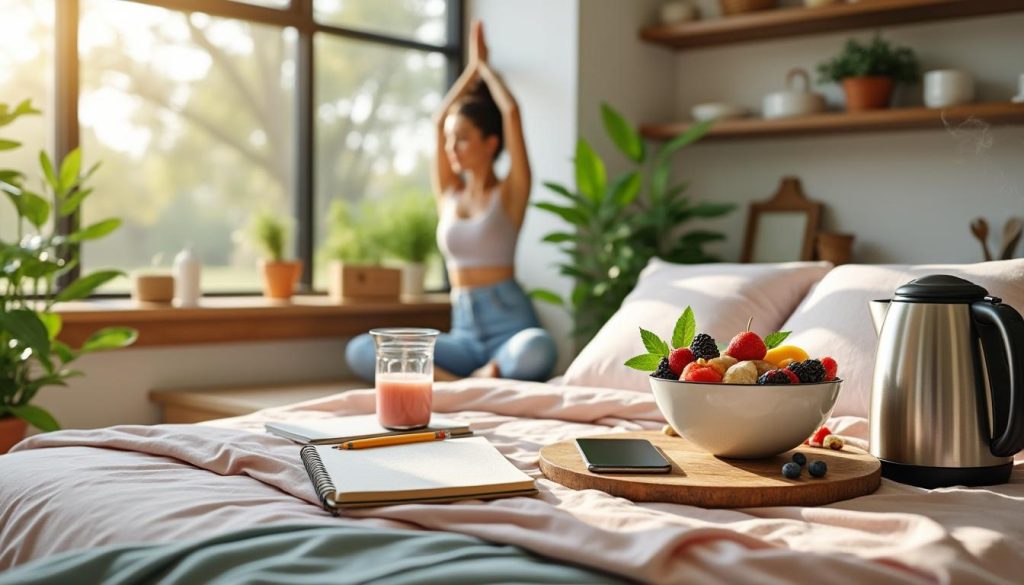 découvrez comment adopter une morning routine bénéfique pour bien démarrer vos journées, augmenter votre productivité et améliorer votre bien-être.