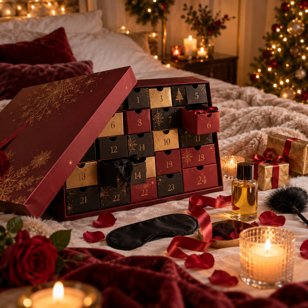 Calendrier de l’Avent romantique de Noël