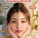 Routine de soin coréenne en 10 étapes pour une peau lumineuse